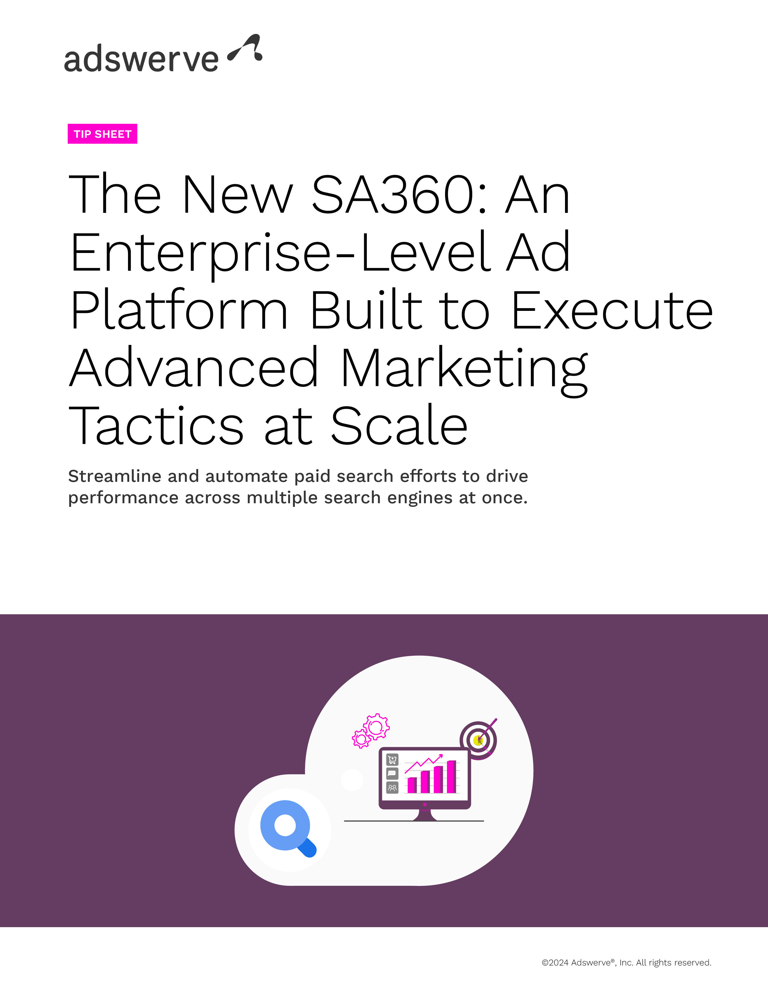 Adswerve's Search Ads 360 Tip Sheet