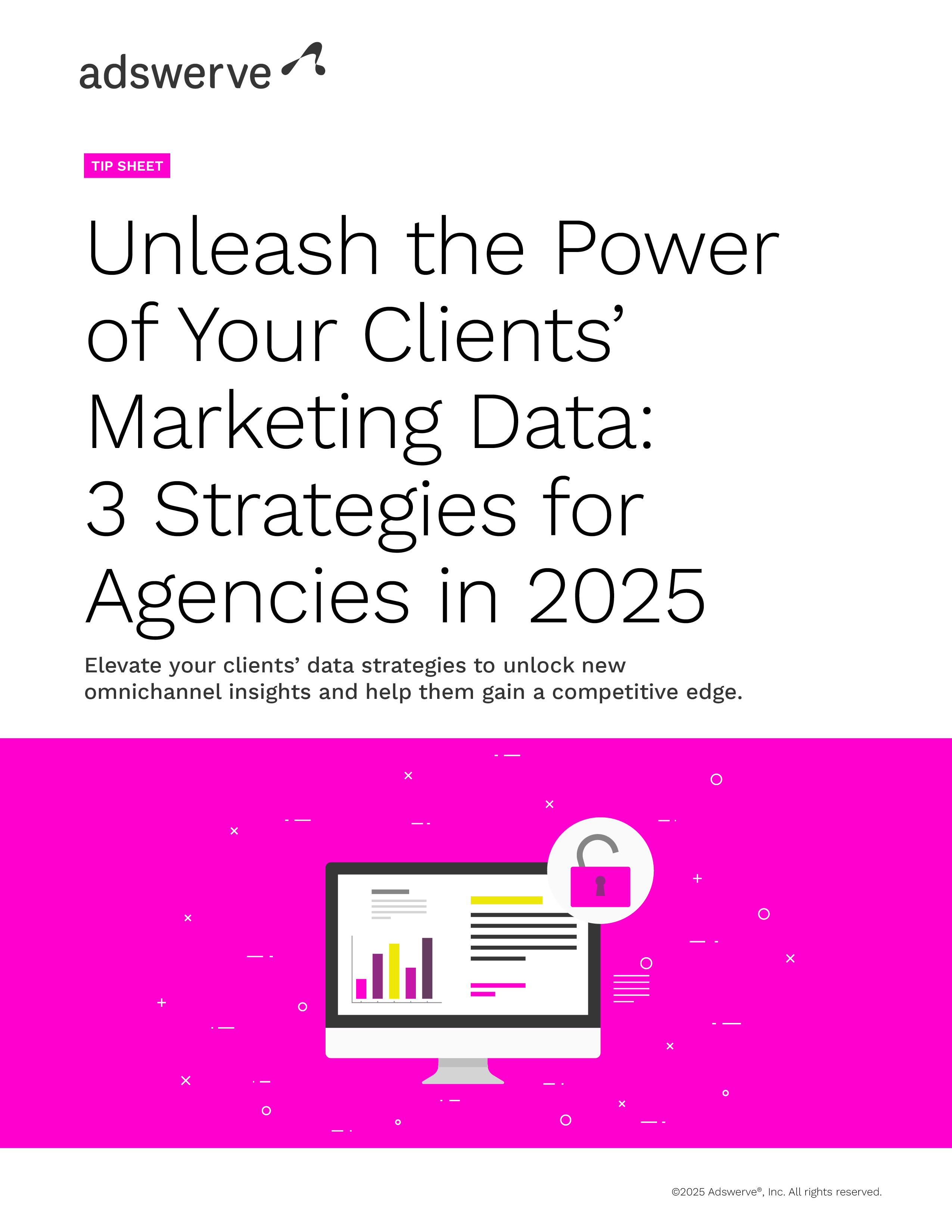 Adswerve-TipSheet-Unleash-The-Power-of-Data-Agencies-COVER